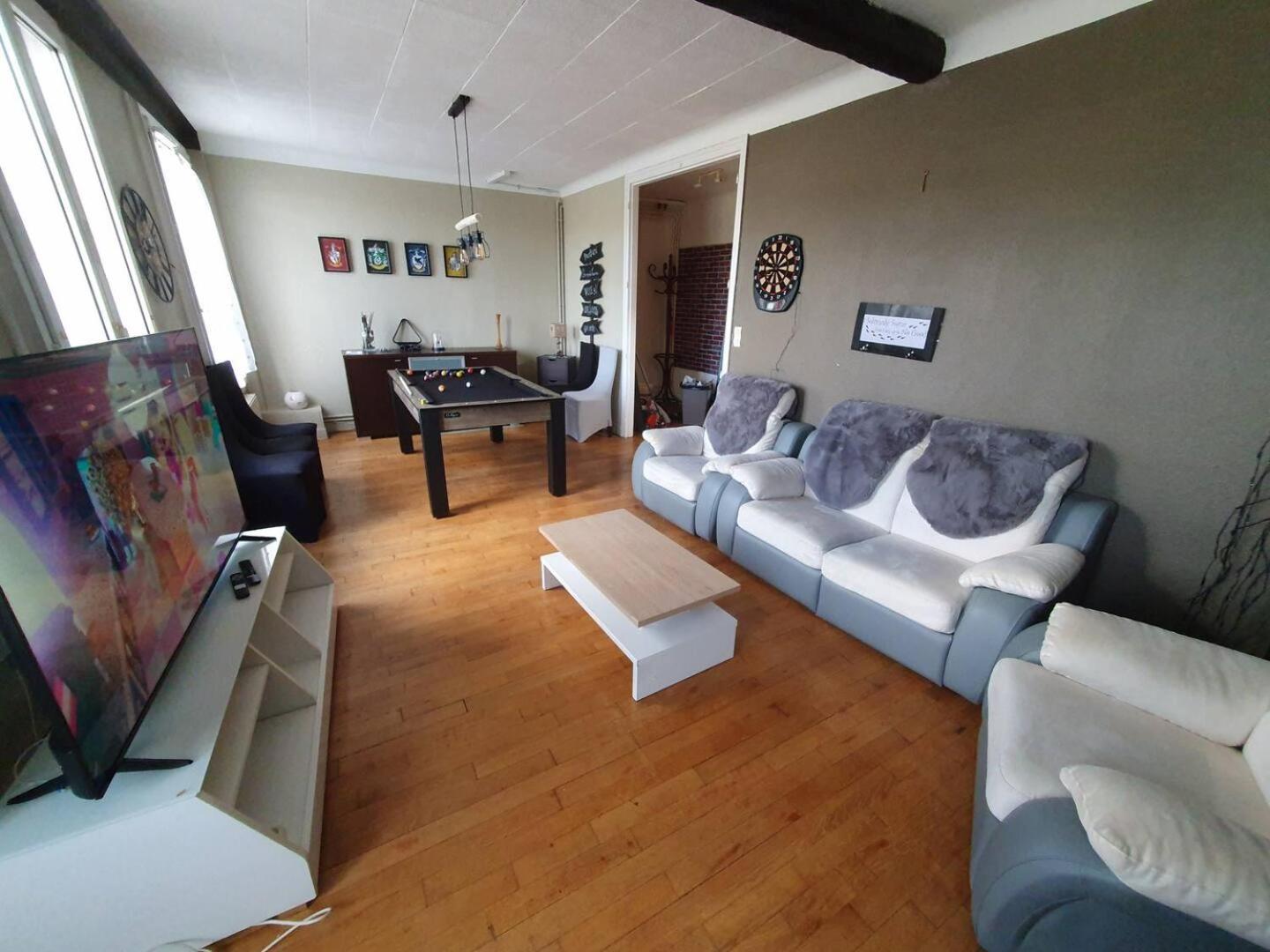 Apartment Spacieux - Literie De Gamme - Billard - Flechette -tv 65