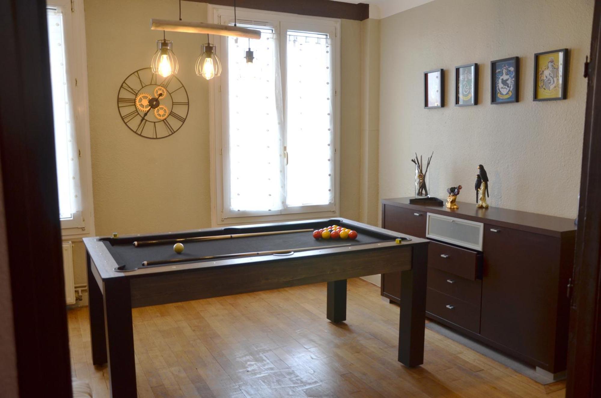 Apartment Spacieux - Literie De Gamme - Billard - Flechette -tv 65